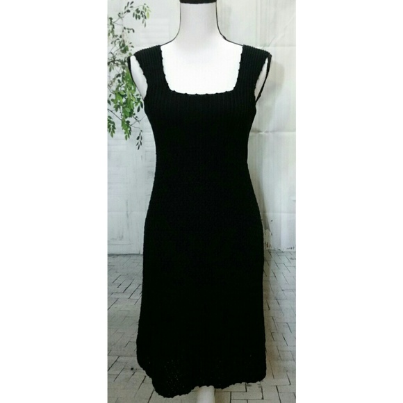 J. Crew Sweater Dress Size S Black - Picture 1 of 7